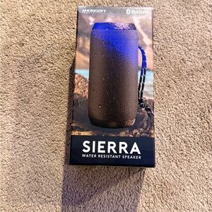 Sierra Water Resistant Speaker - Black